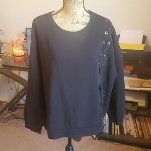 Express One Eleven black sweatshirt size XL